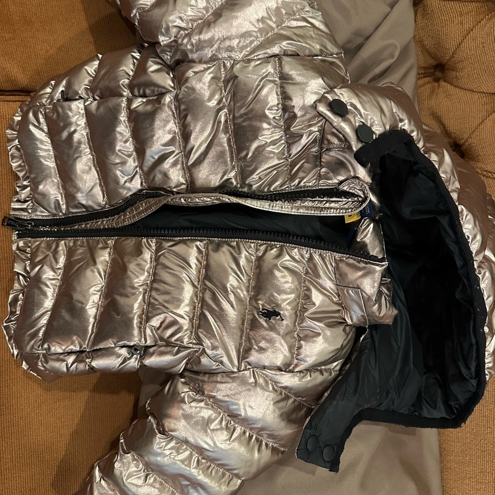 Polo Ralph Lauren Shiny Silver Jacket